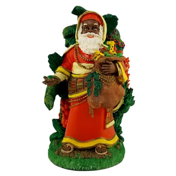 International Santa Collection Other - "Father Christmas" Figure, Ghana Santa Claus 2002 International Santa Collection